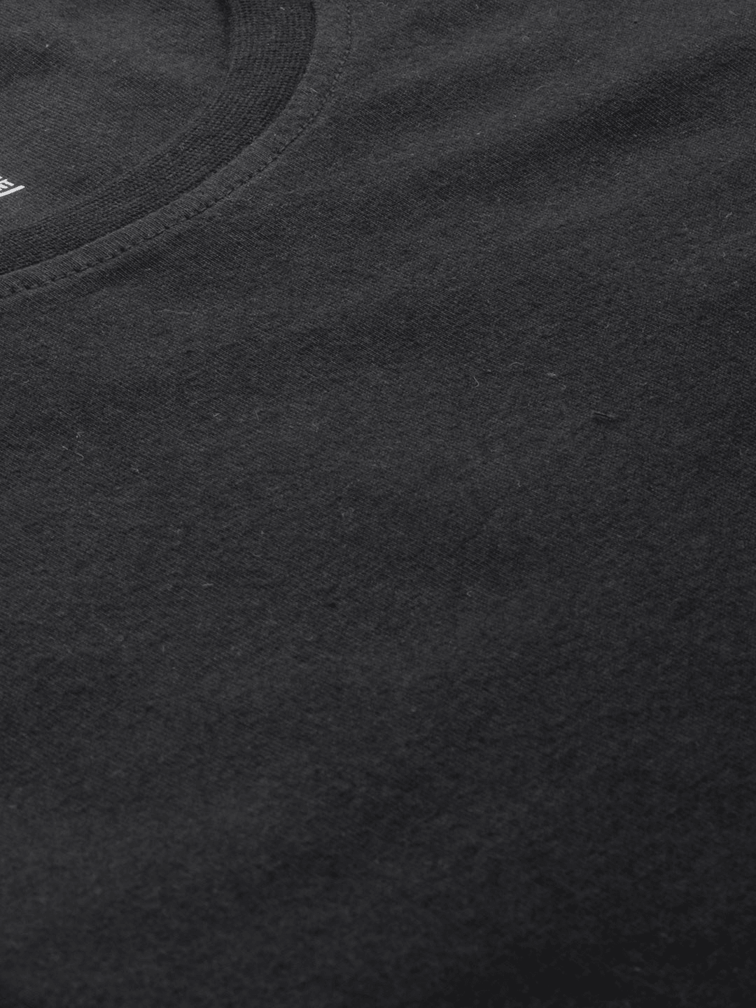 Plain Black Tshirt for Men
